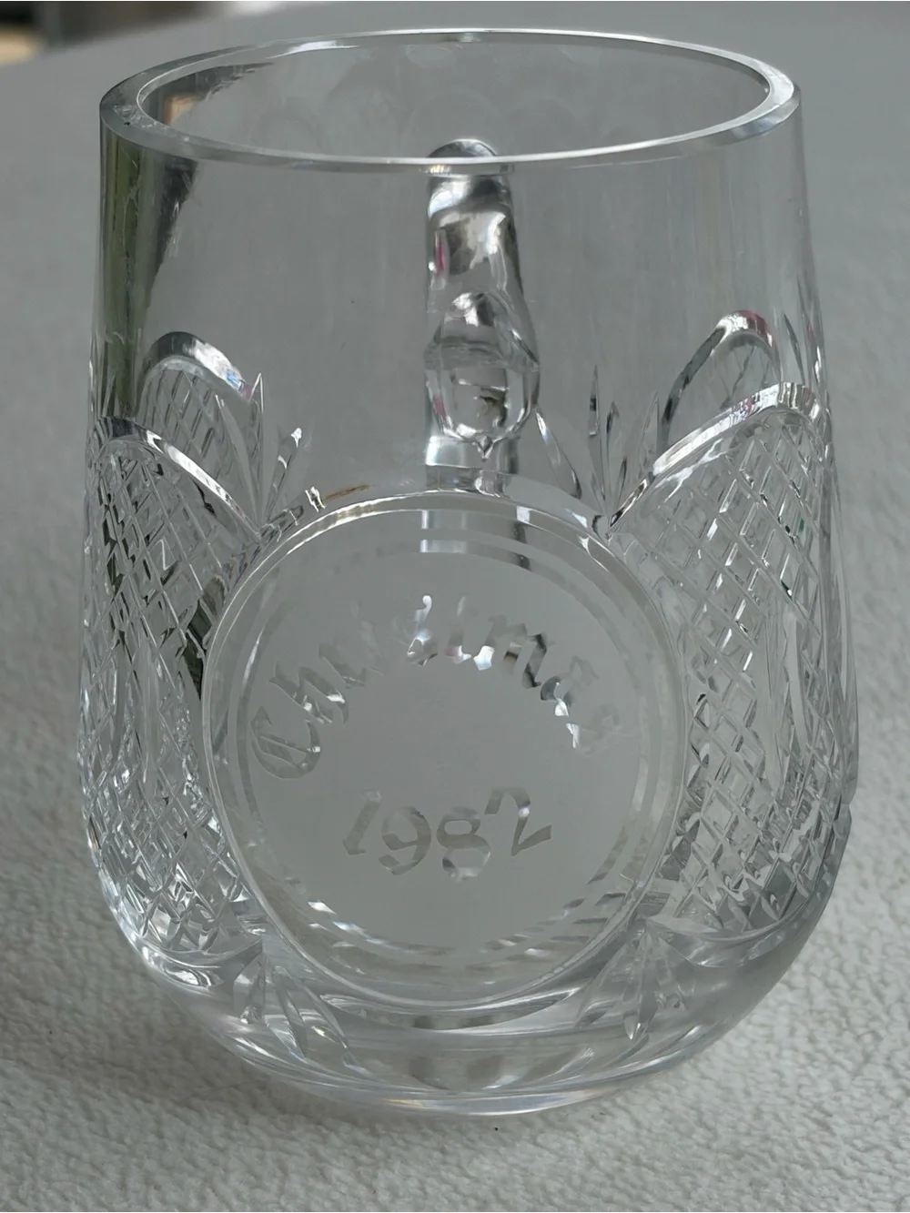 VTG Waterford Crystal Christmas Beer Tanker